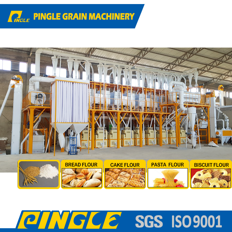 Compact Structure Wheat Flour Mill