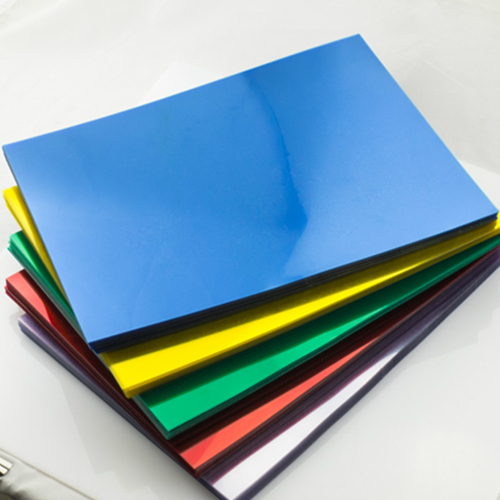 Transpant Blue PVC Binding Cover A4 150mic