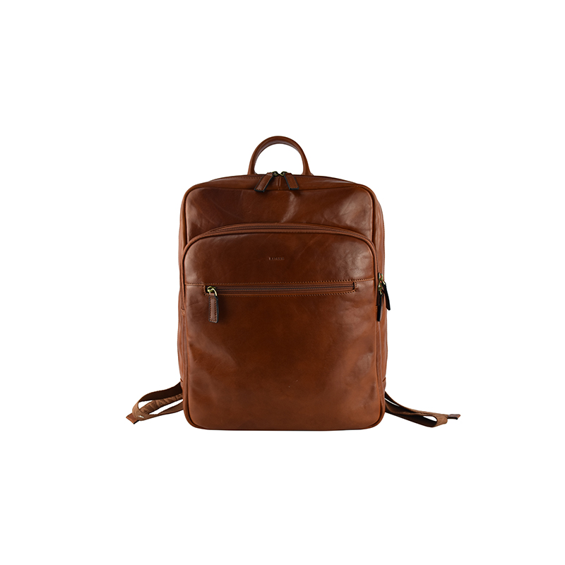 Genuine leather backpack