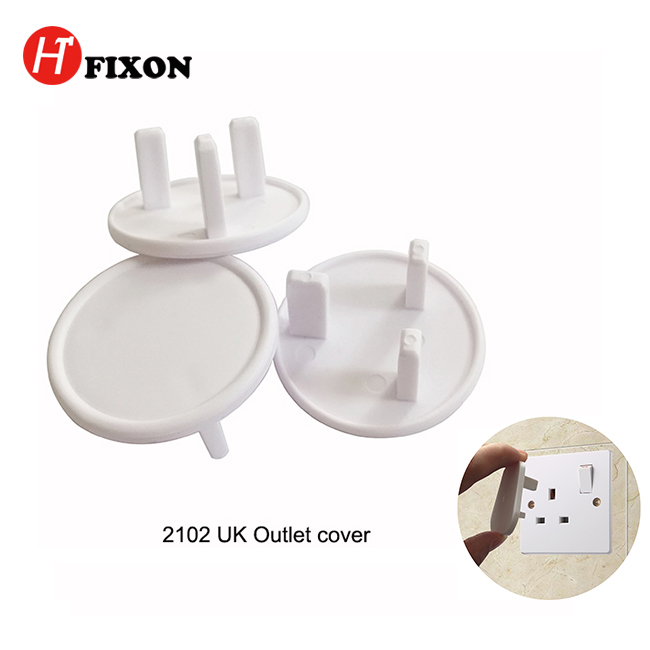 UK plastic outlet cover safety plug cover electric plug cover