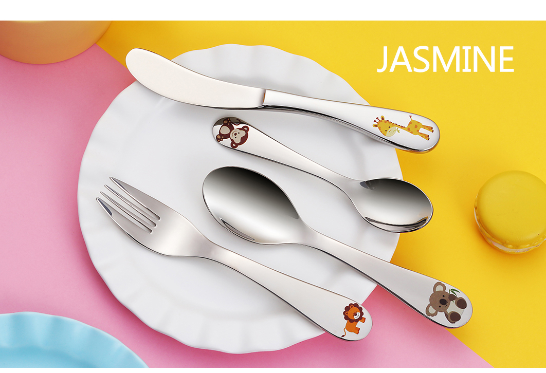 High Quality Stainless Steel Cutlery Set Stainless Steel Flatware Tableware Wholesale For Children