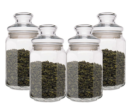 750ML storage glass sealed storage jar container