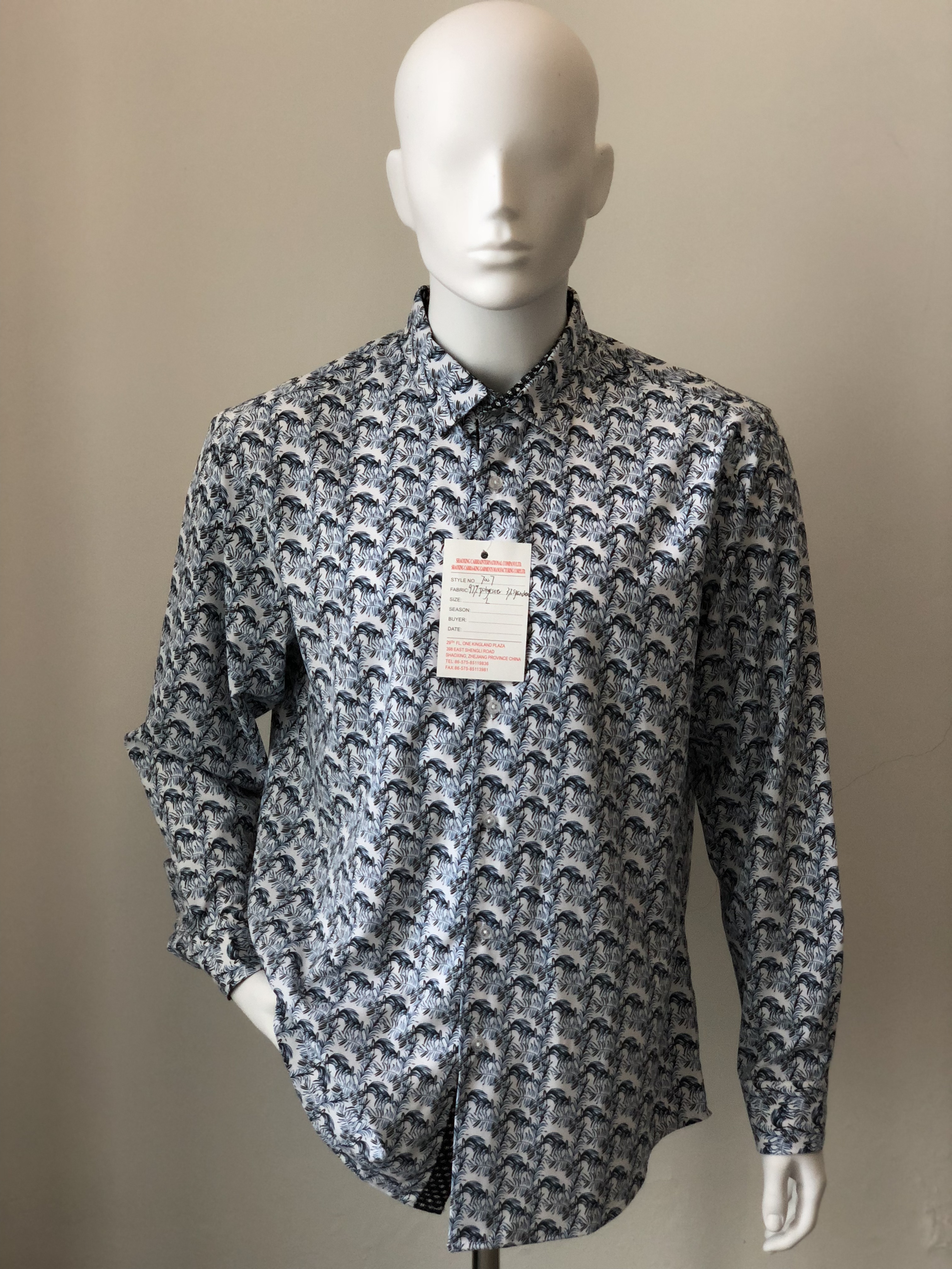 Men's shirts， woven shirts,men's stretch shirts