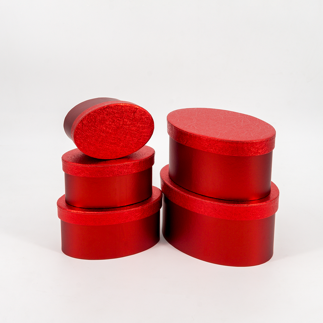 Oval Storage Gift Box 5/Set