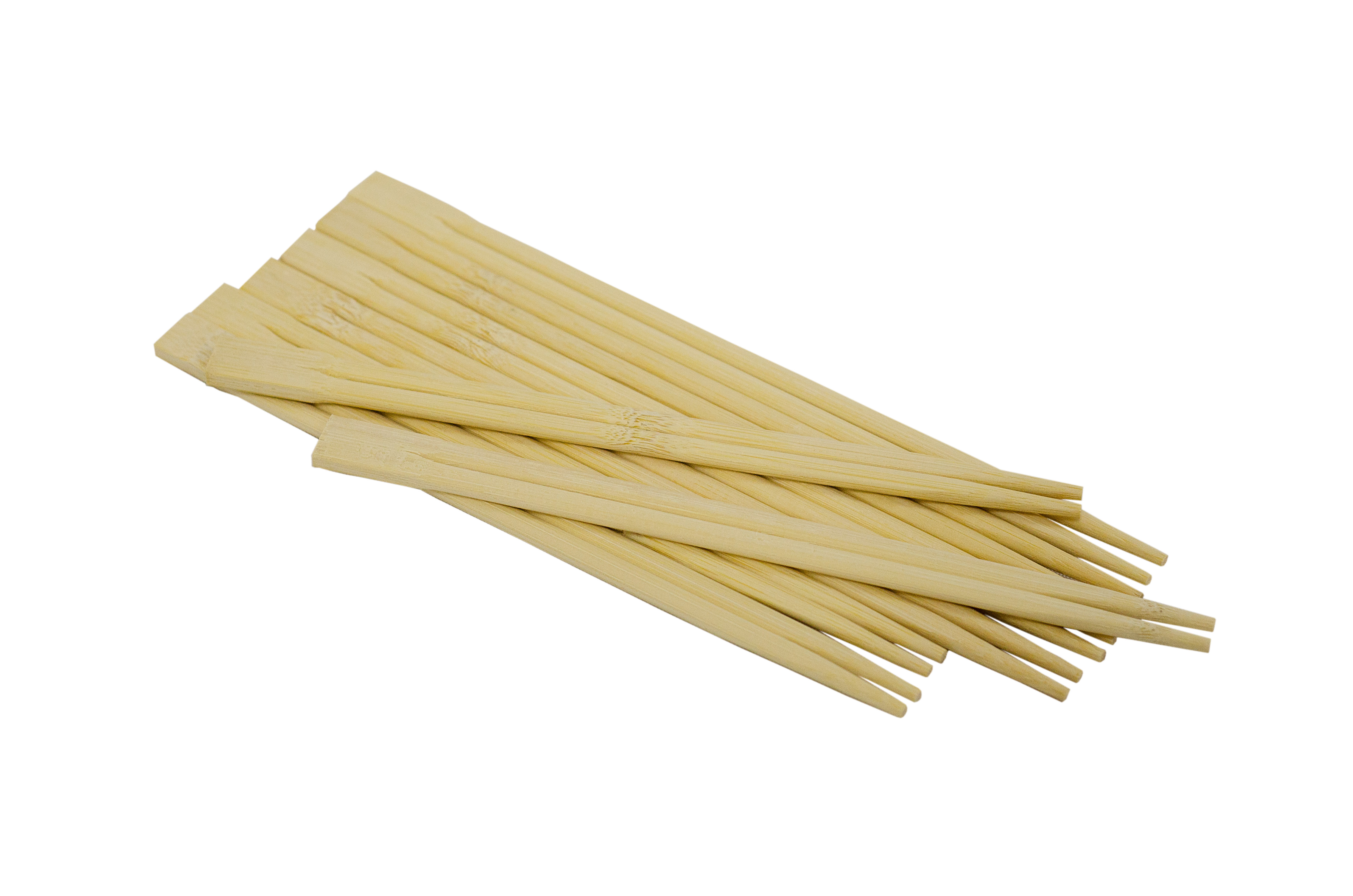 Disposable twins bamboo chopstick with knot