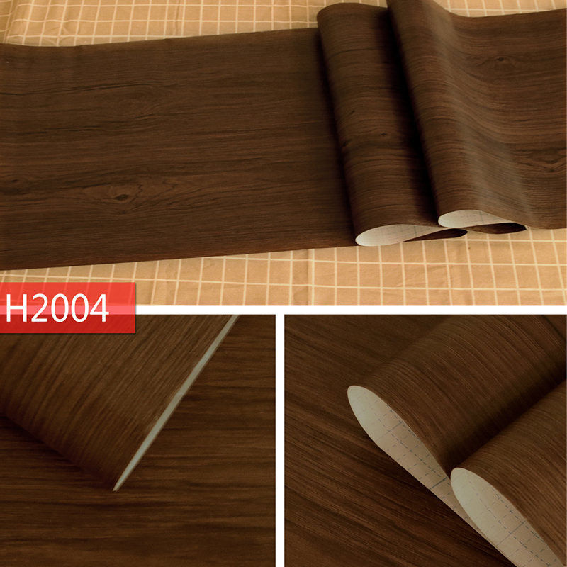 Vinyl adhesive film-wooden design