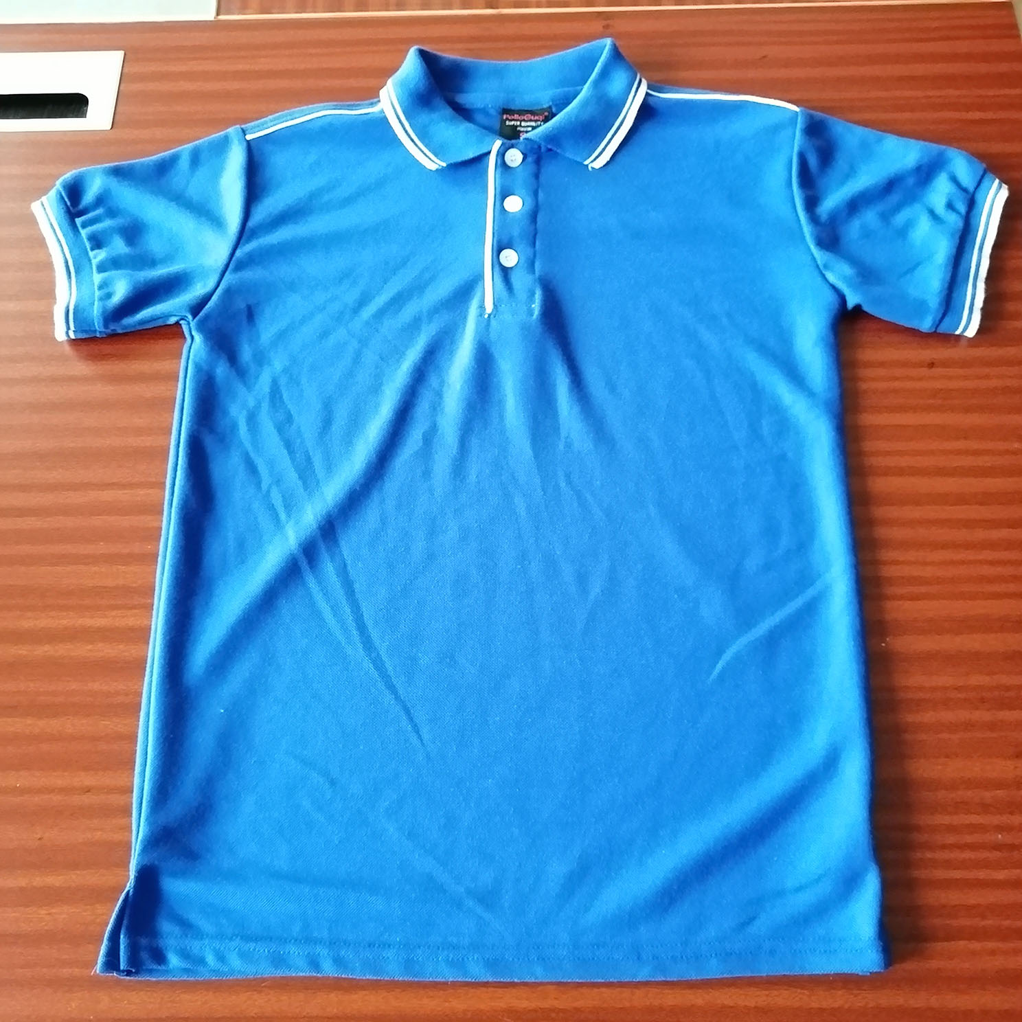 100%polyester Men's Short Sleeve Polo Shirt