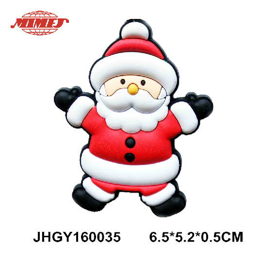 Rubber Santa Claus Magnet