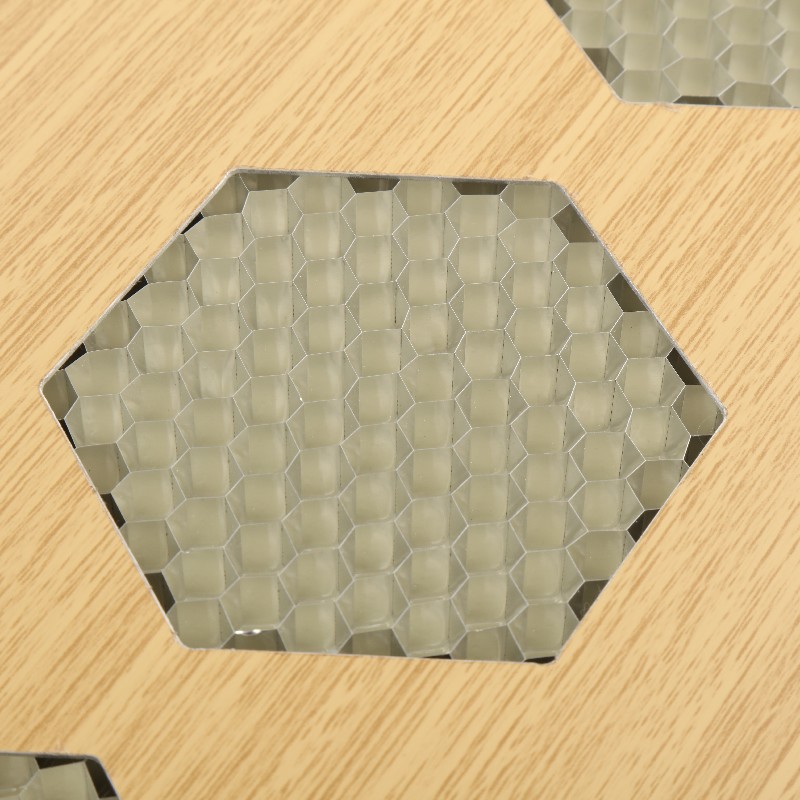 Aluminum honeycomb panel