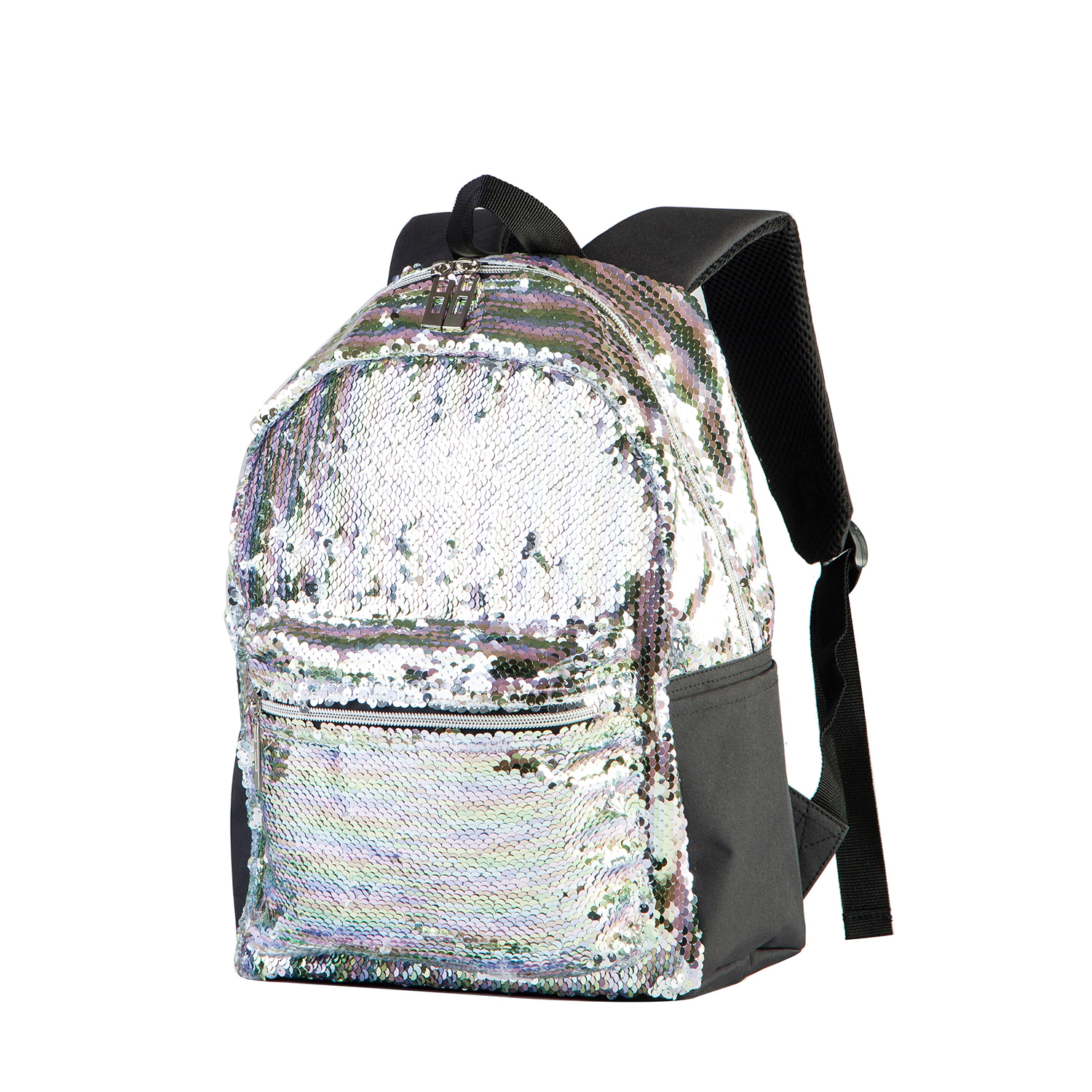 Sequin school backpack
