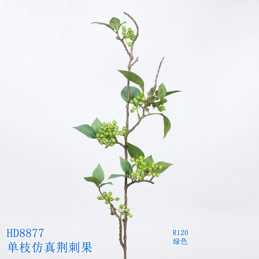 ! 0.91m Artificial Flower Artifical flowers factory home decoration wedding bridal Single Berry