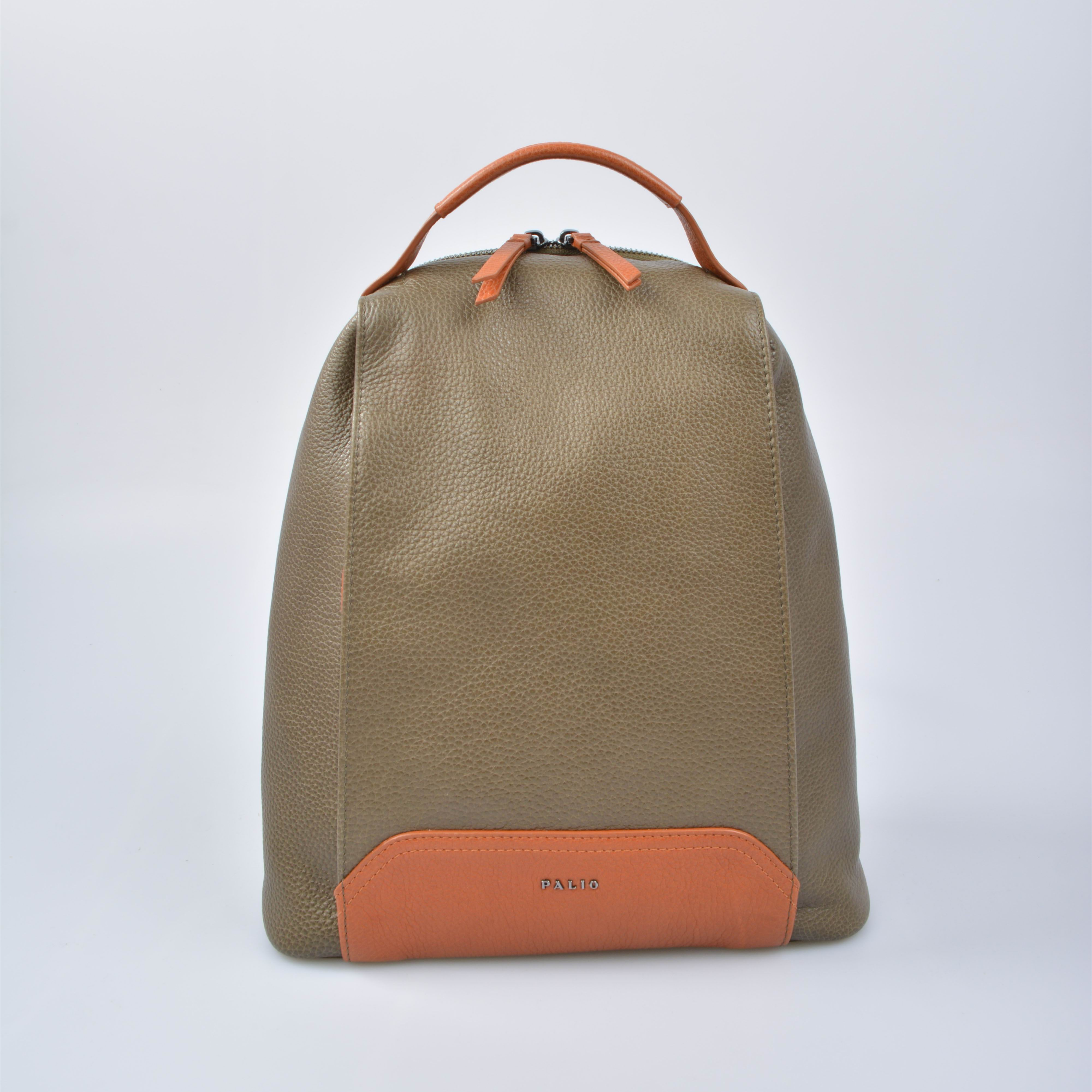 leather backpack