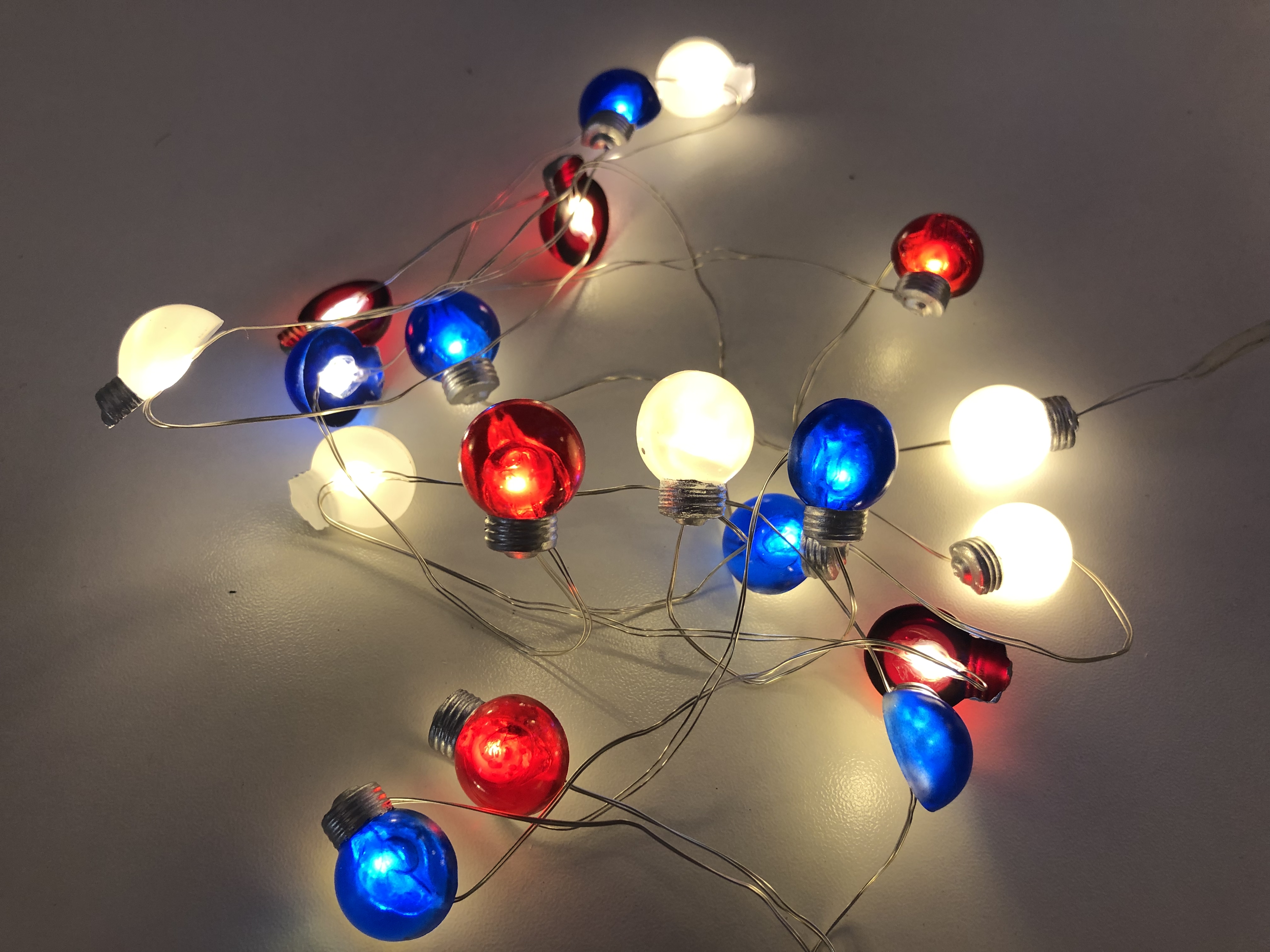 Battery operated micro LED lgihts string