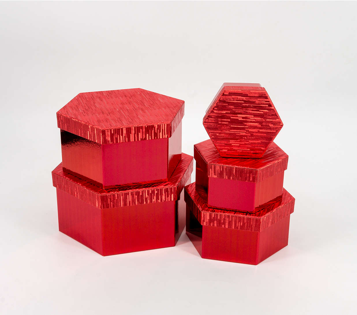 Hexagon Gift Packing Box 5/Set