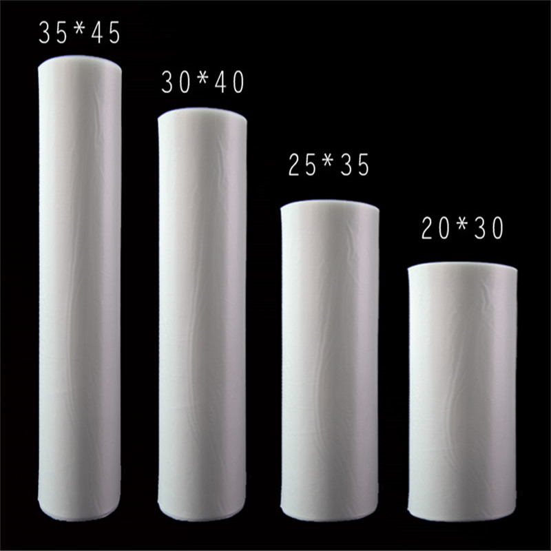 HDPE flat bags on roll