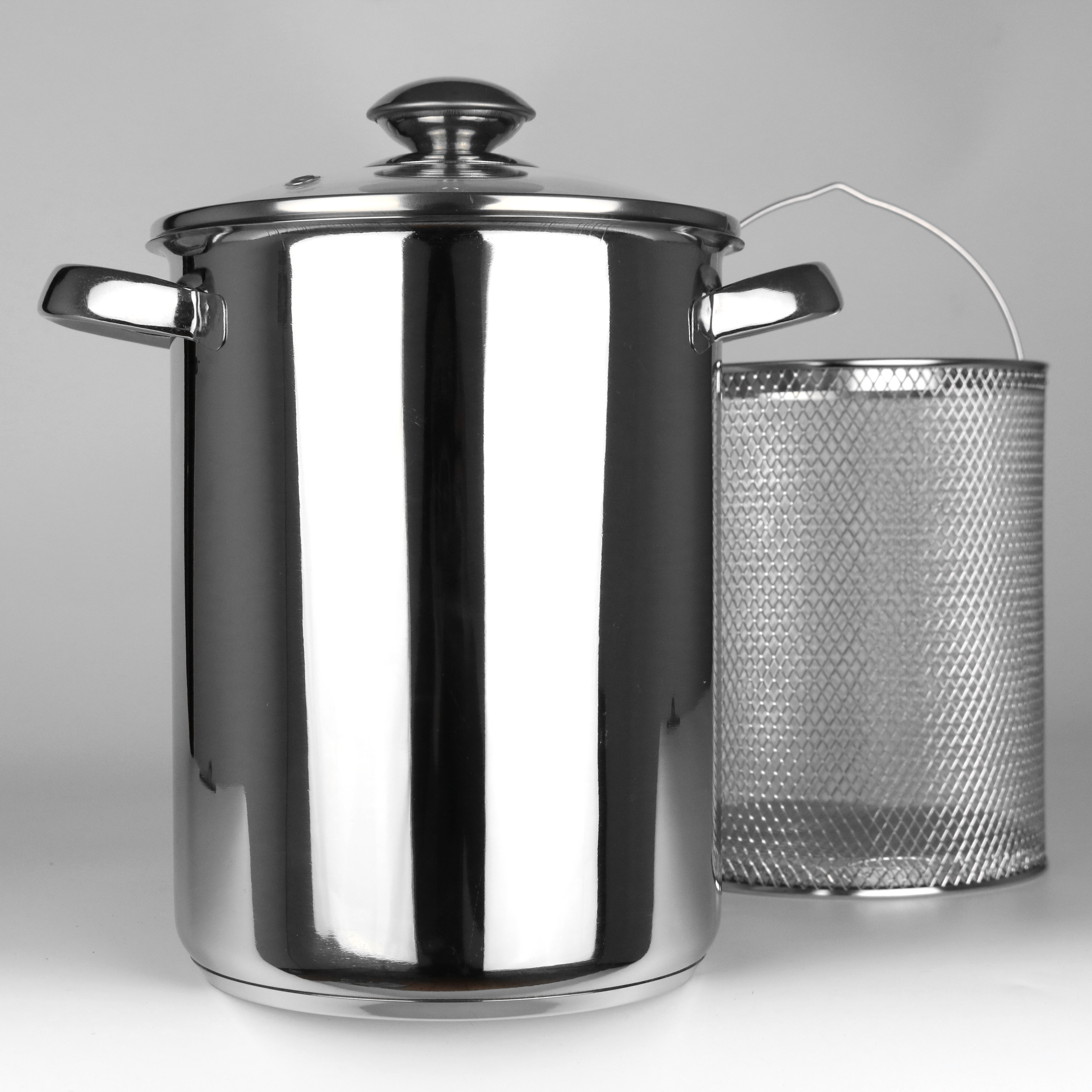 stainless steel asparagus pot