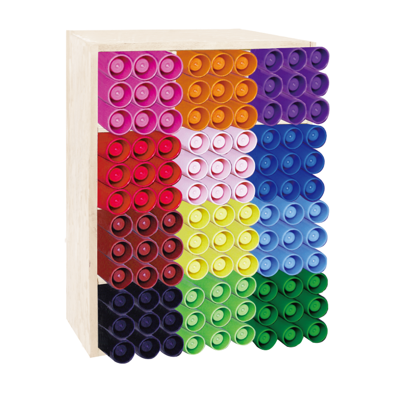 108mini jumbo markers in wooden box