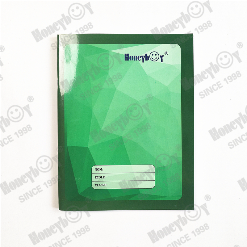 good quality 17x22 cm 96 pages french line school exercise book
