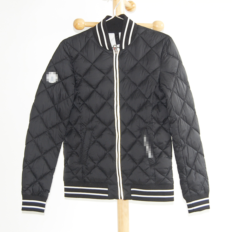 woman fake down jacket