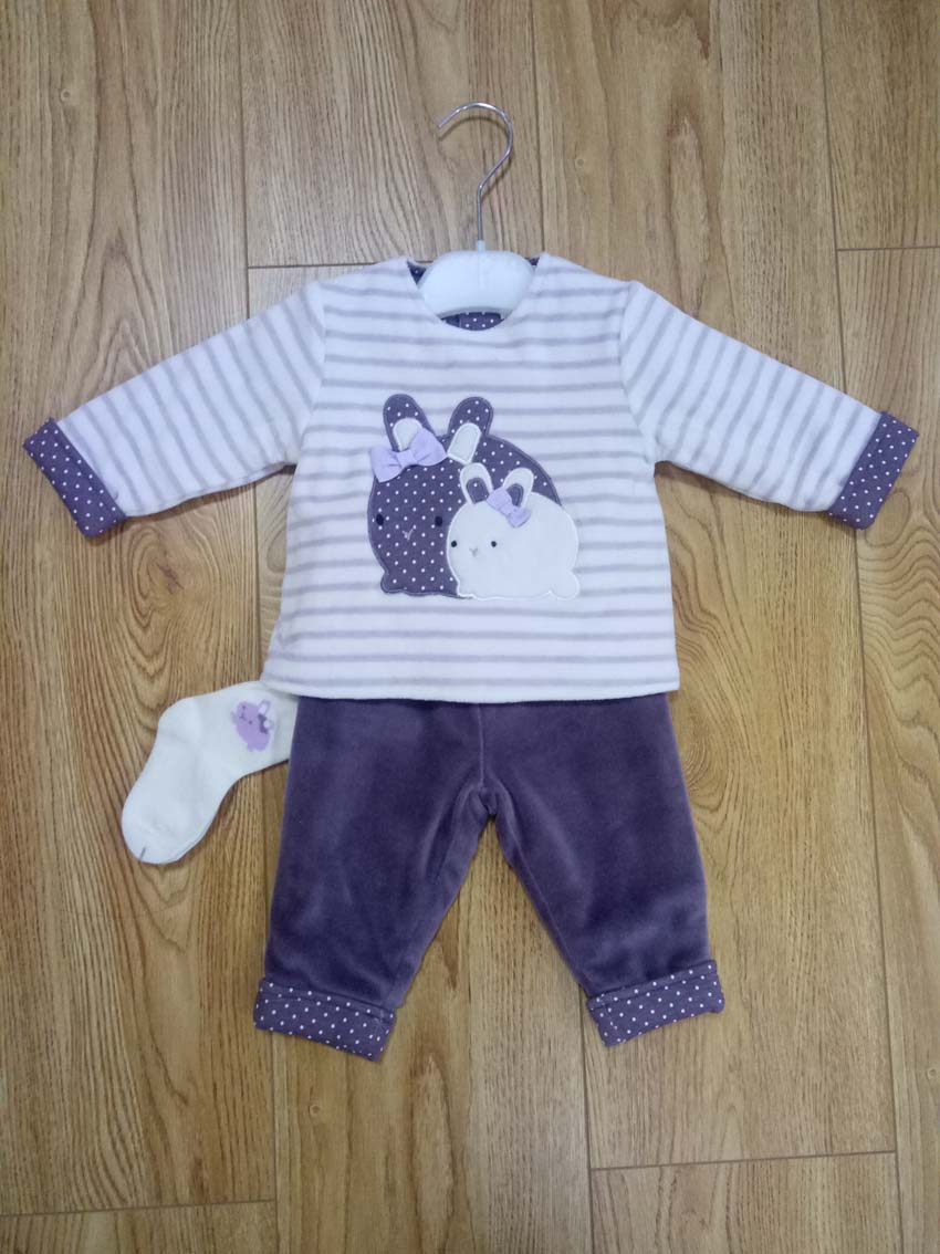 Baby sets with wadding