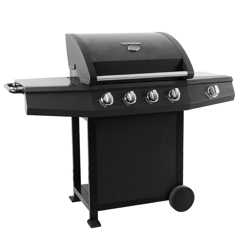 4+1 burner gas grill