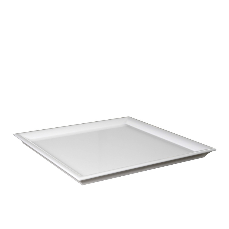 White Wooden Tray / Hand-made Wooden Tray
