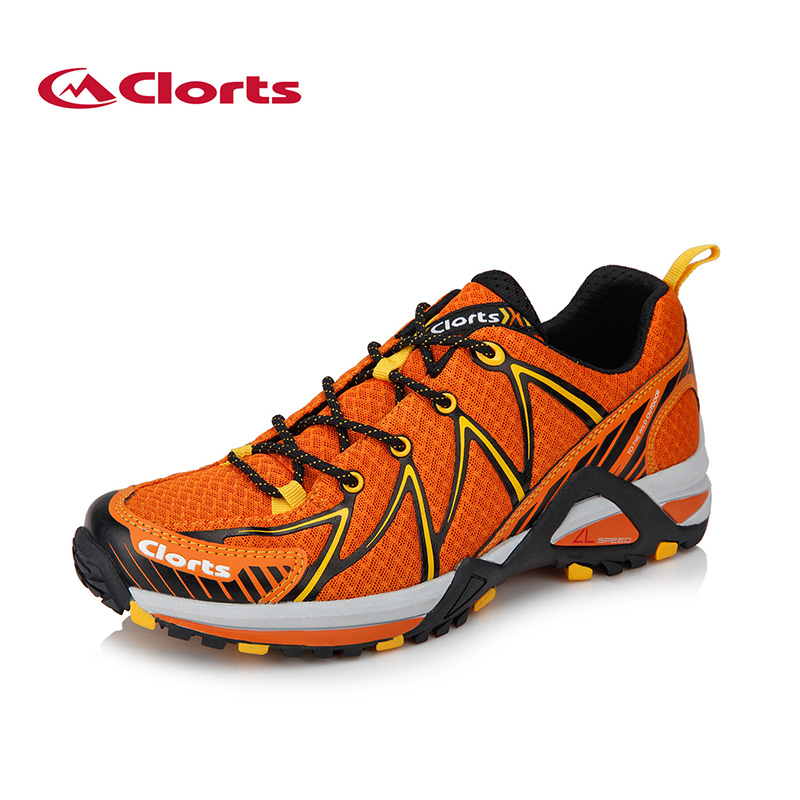 CLORTS Lightweight Breathable Outdoor Hiking Running Shoes Trail Running Shoes
