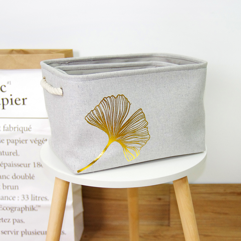 Canvas storage box
