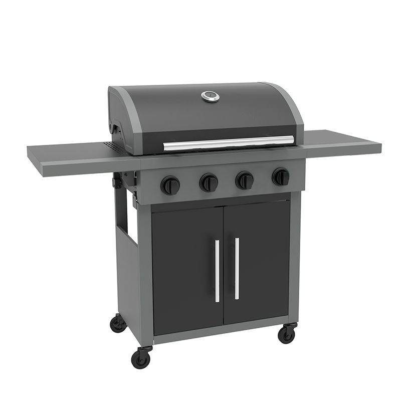 4 burner gas grill