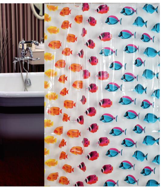 PVC/PEVA shower curtain