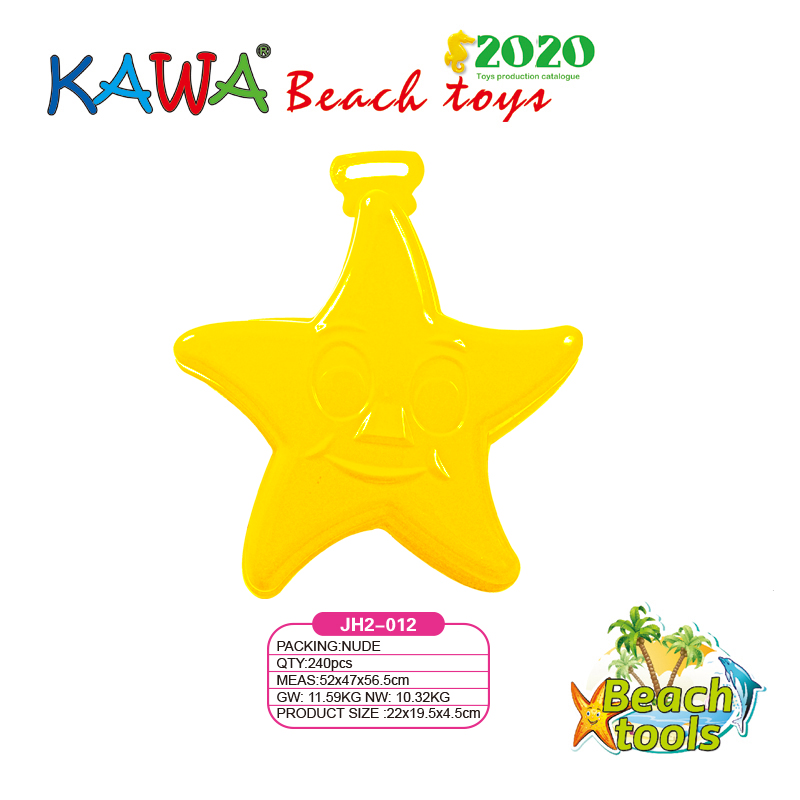 Large sea star sand mould