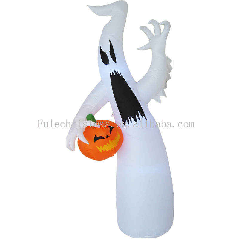 Halloween inflatable white ghost