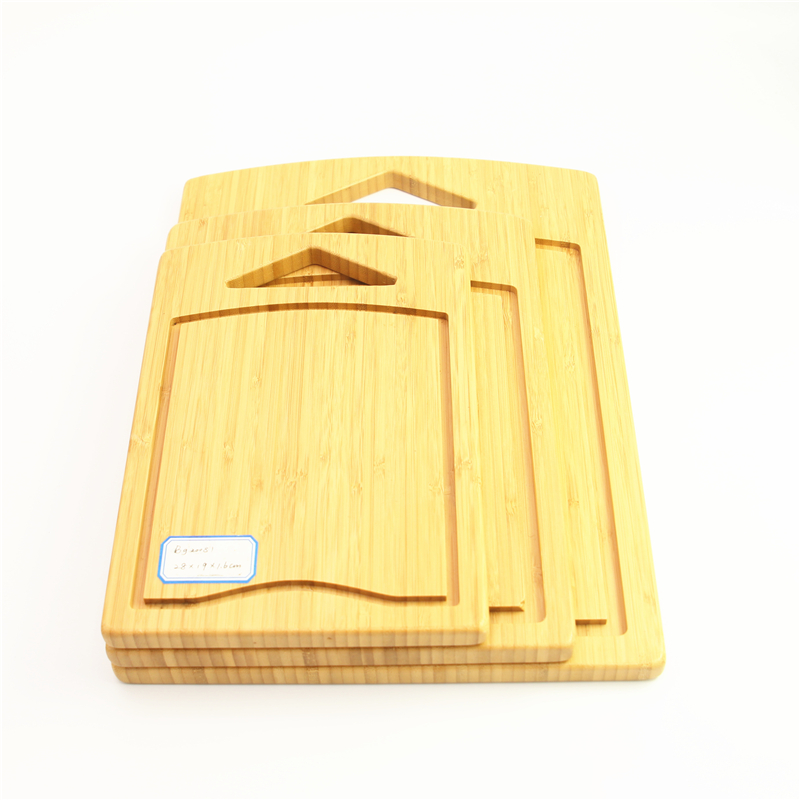 Hardwood Wood Chopping Block Cutting Board with Carving Block Juice Drip Groove
