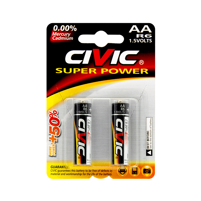 Dry Battery / Zinc Carbon Battery Aa R6 1.5v