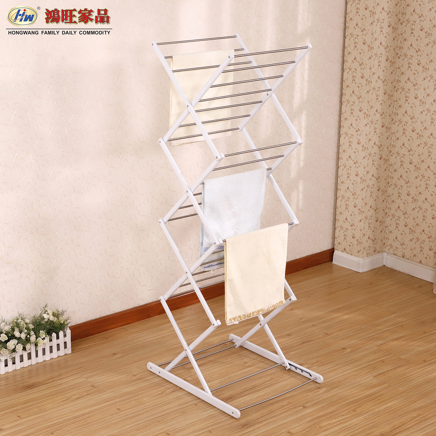 laundry rack,clothes drying rack,clothes airer,standing clothes rack,towel rack,Classic Concertina Indoor Clothes Airer Extra Wide