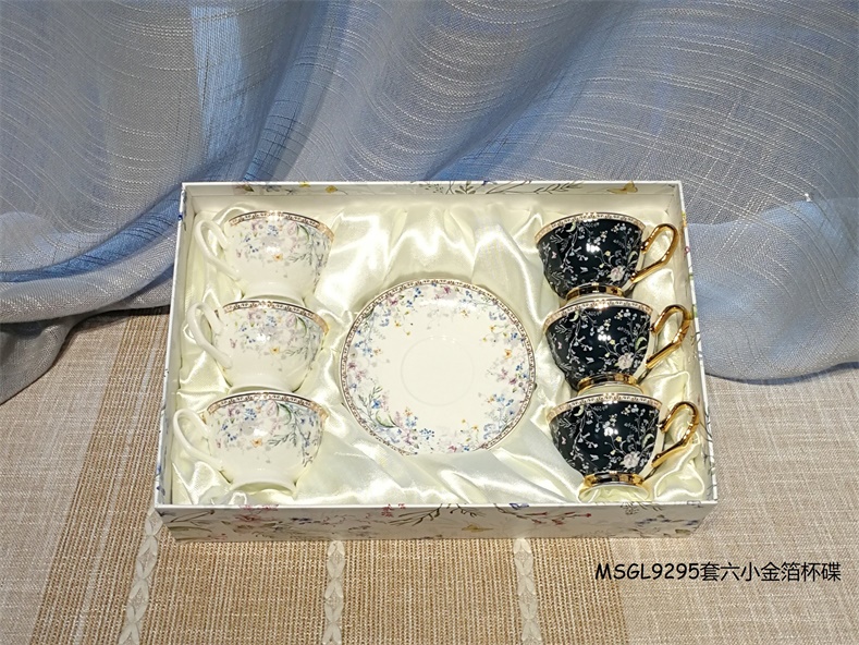 6+6pcs cup& saucer-gift box
