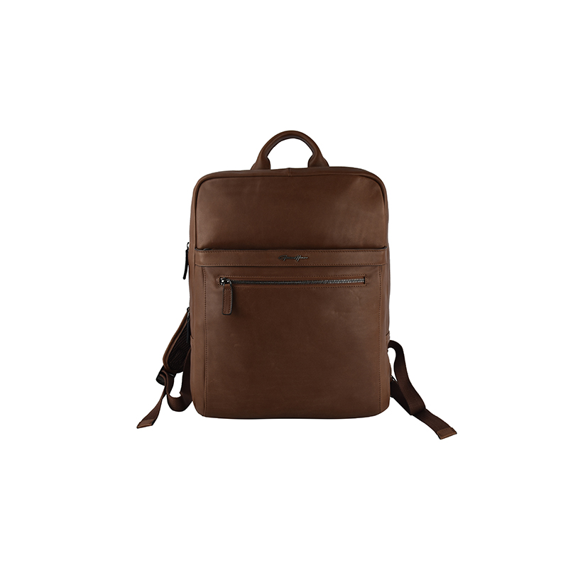 Genuine leather backpack