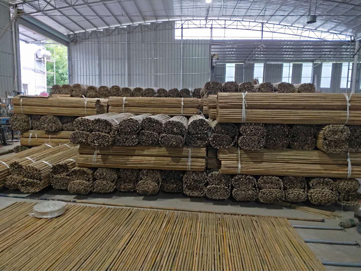 Bamboo fence