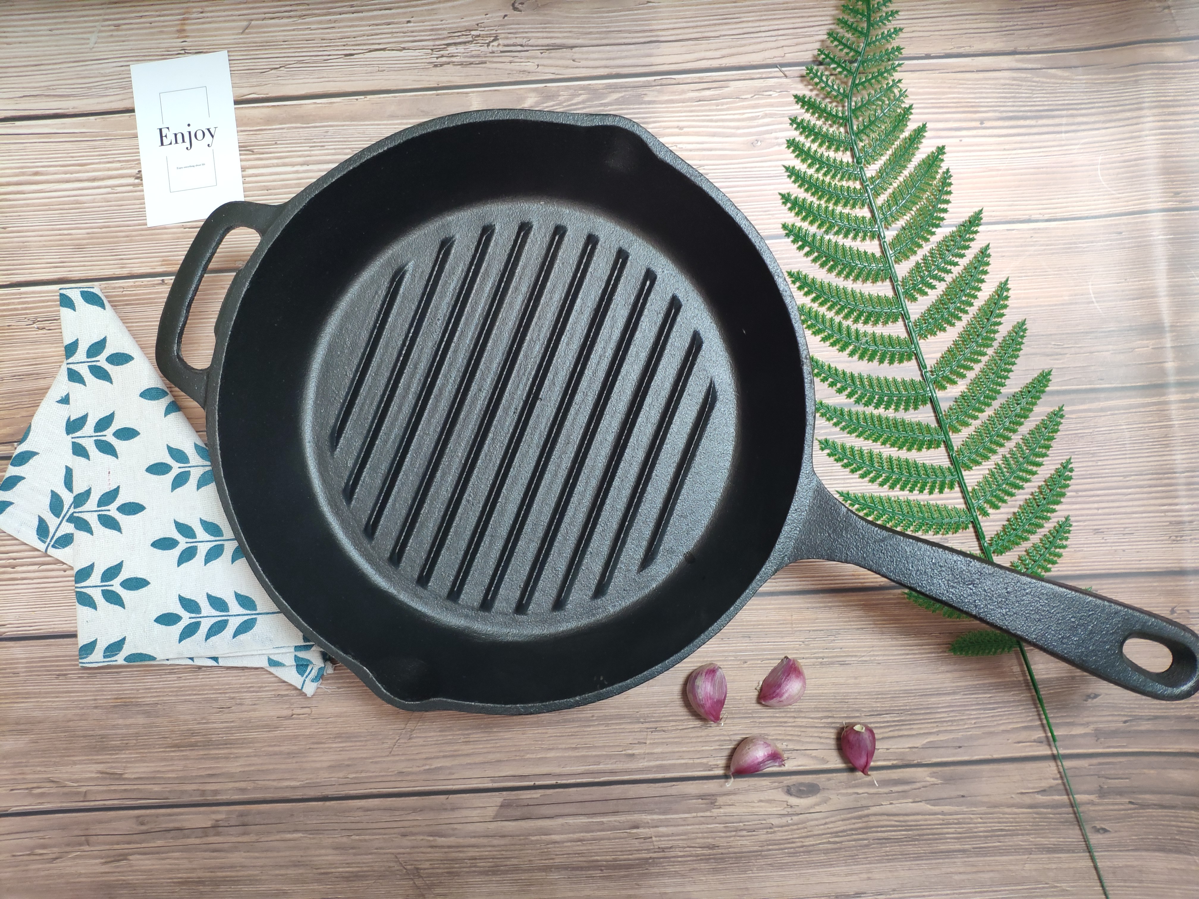Cast iron griddle