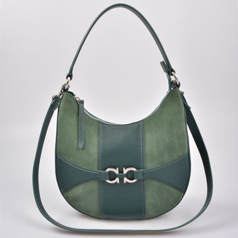 leather handbag/hobo bag
