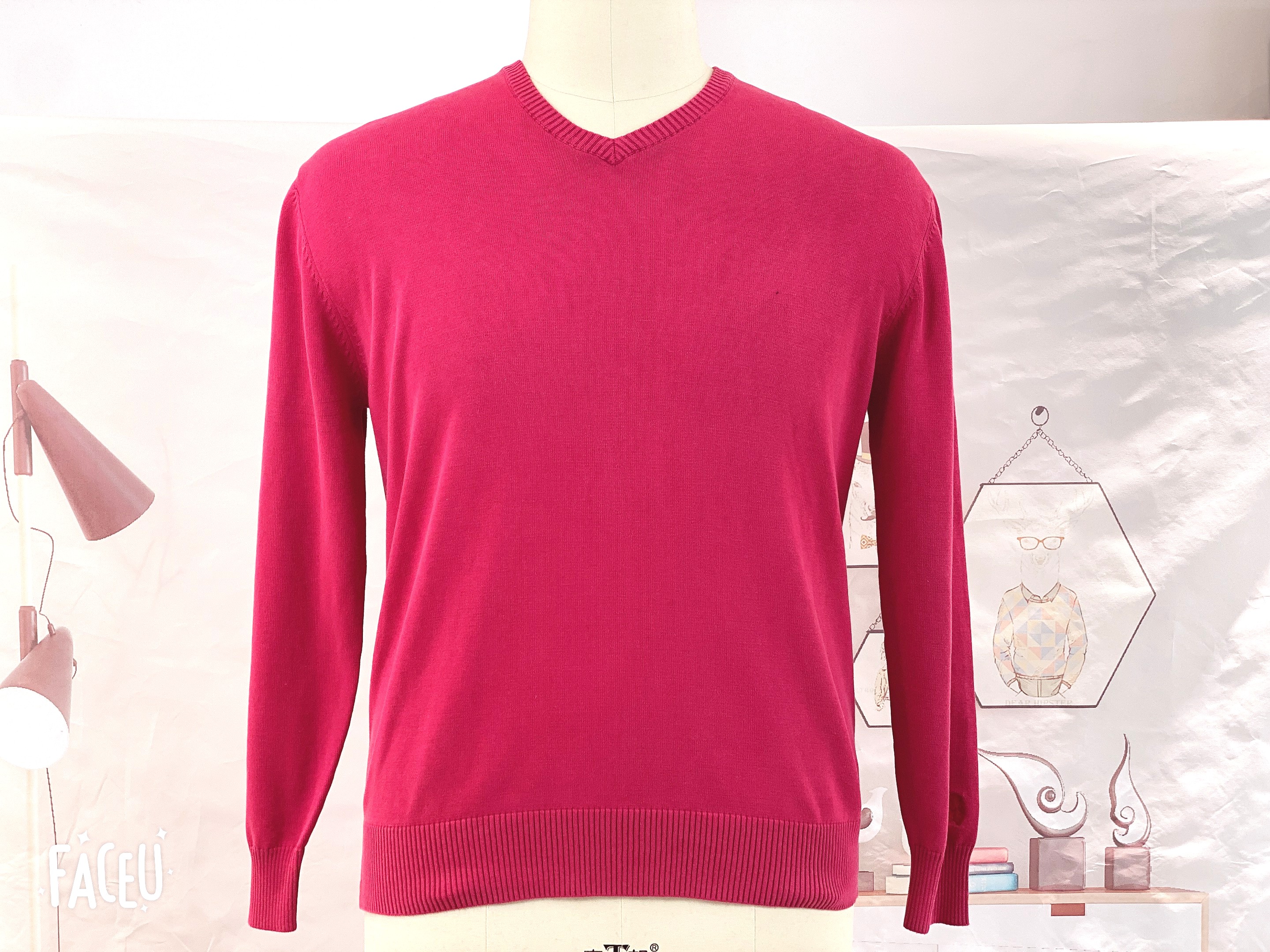 Men’s Jumper stone washed Pullover