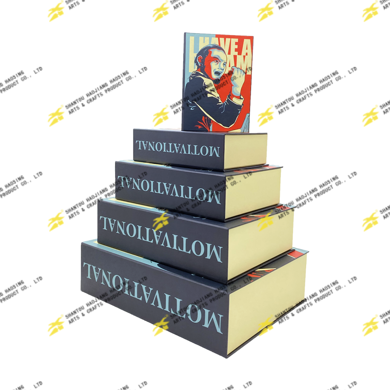 Book-Shaped Box Set Of 5
