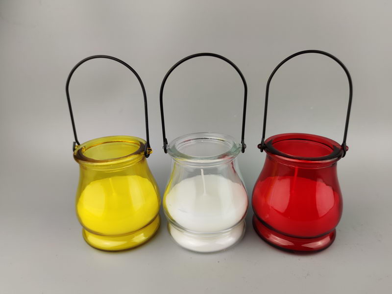 Glass jar candle, citronella