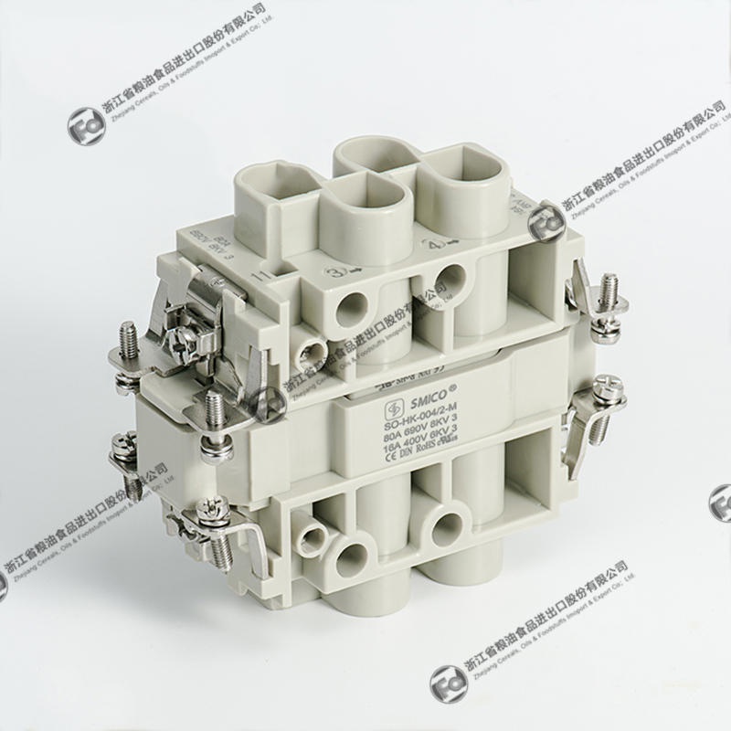 HK Crimp 80A 6pins heavy duty connector