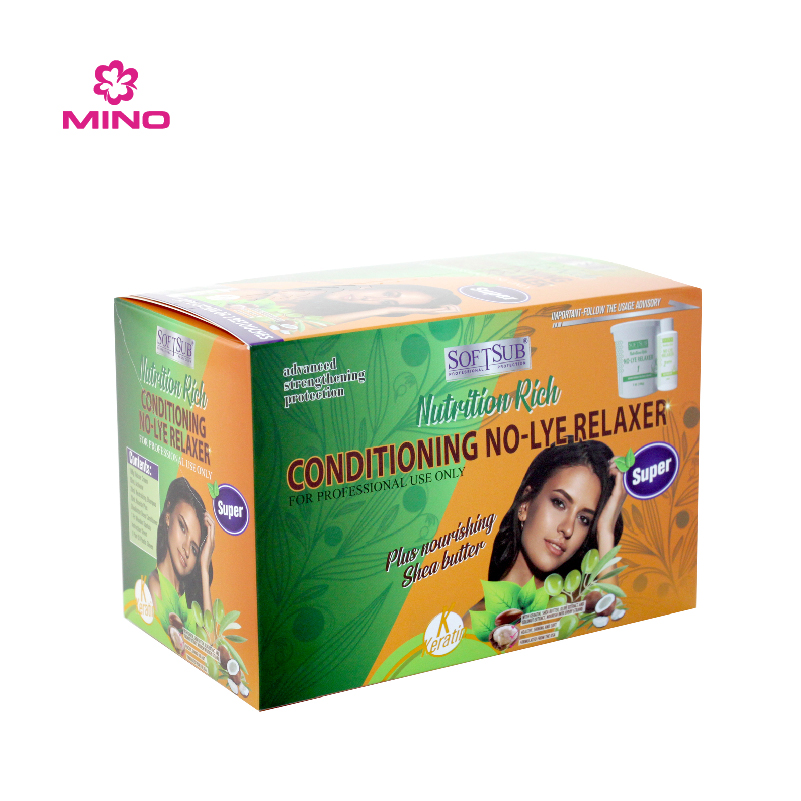 SOFTSUB Nutrition Rich NO-LYE HAIR RELAXER SINGLE KITSUPER