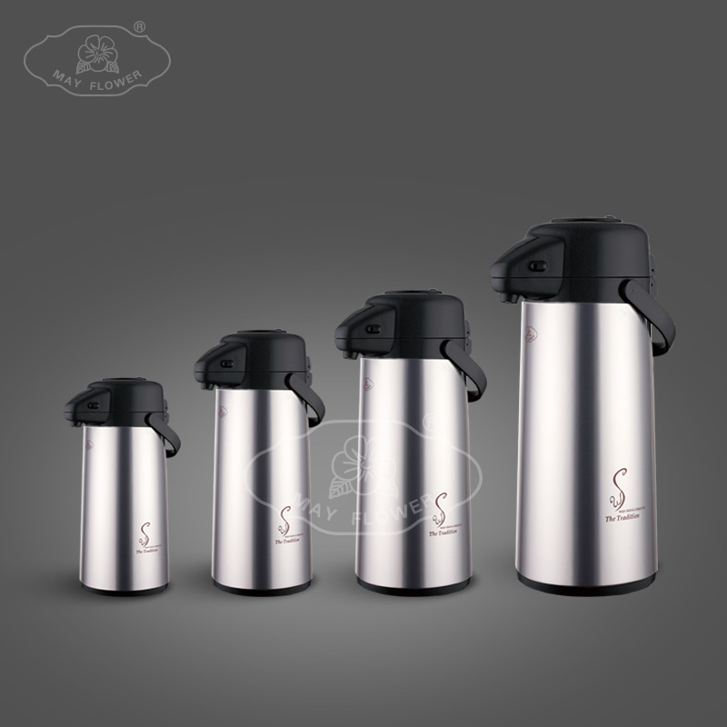 Air Pot Pump Airpot Glass Vacuum Insulation Push Action