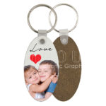 MDF Key Ring