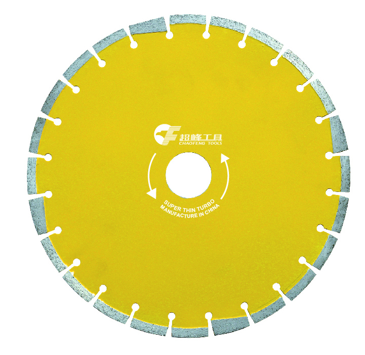 diamond high-low segment saw blade