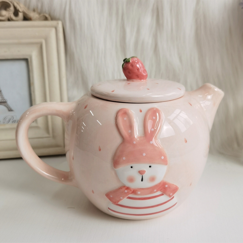 Easter Household Ceramic Teapot