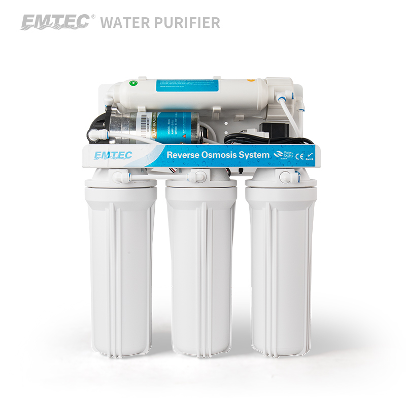 Emtec 75g Auto Flush Reverse Osmosis Ro Model System